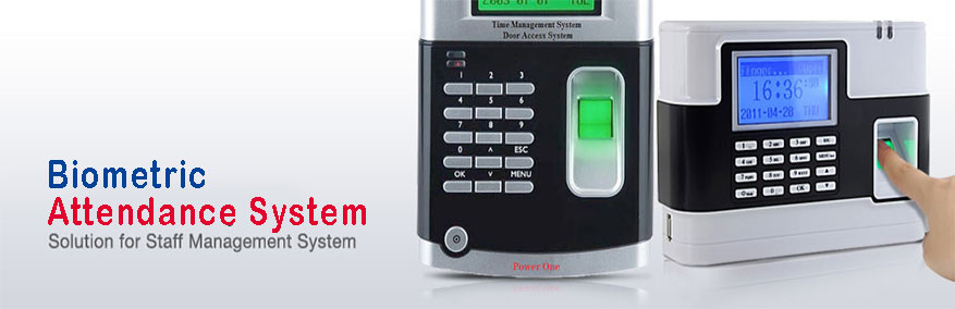 Attendance system banner machinee